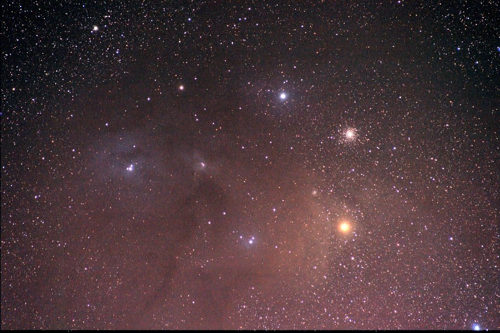 Région de rho ophiucci