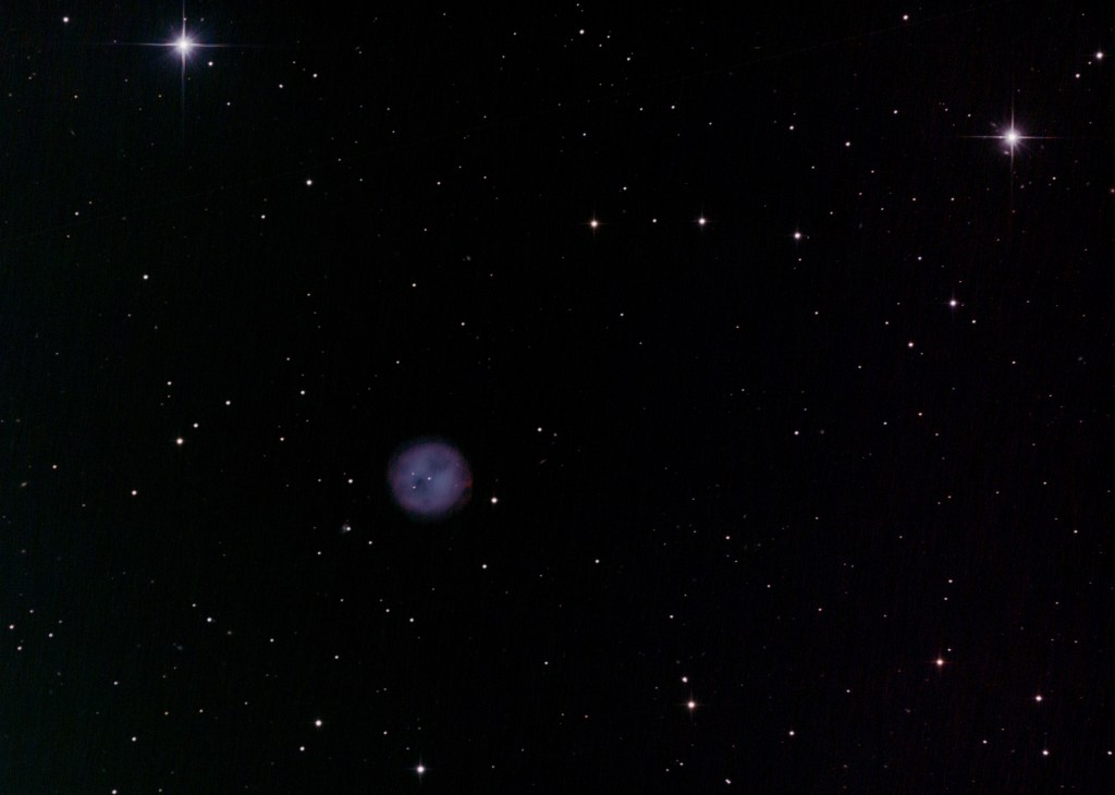 Nebuleuse du Hibou (qhy263, 500 poses de 20s a focale 1000)